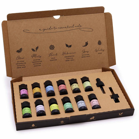 Set uleiuri esențiale pentru aromaterapie – Spring