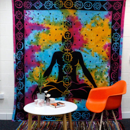 Pled Decorativ din Bumbac Multifuncțional – Decor de Perete, Cuvertură Pat sau Canapea, 230×200 cm