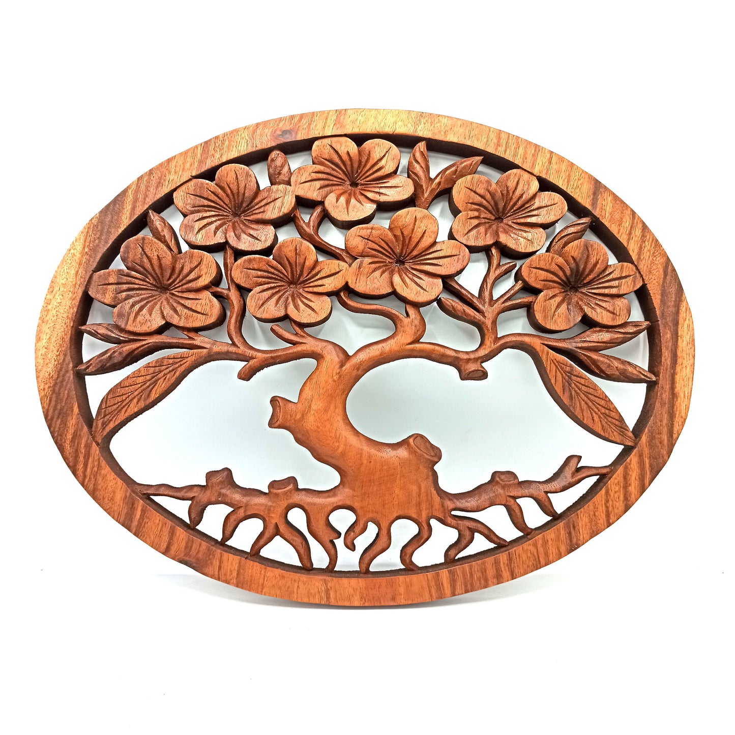 Panou Decorativ Tree of Life din Lemn Suar – 40 cm